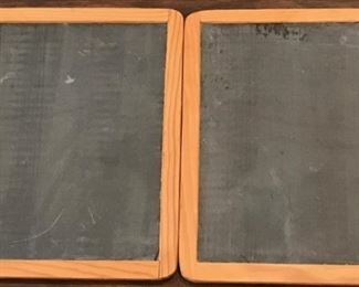 2 pc Vintage Chalk Boards