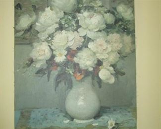 Many Listed Art Oils, Lithographs & More  (Much More Not Shown)