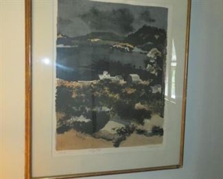 Many Listed Art Oils, Lithographs & More  (Much More Not Shown)