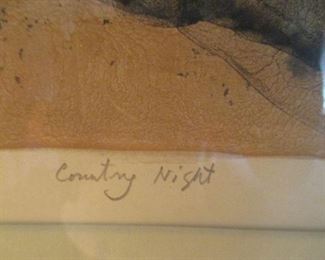 Many Listed Art Oils, Lithographs & More  (Much More Not Shown)