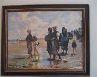 Many Listed Art Oils, Lithographs & More  (Much More Not Shown)