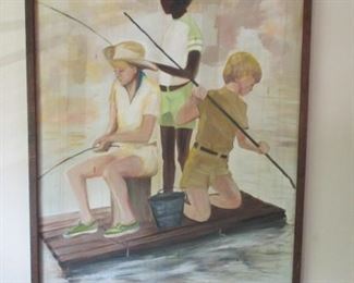 Many Listed Art Oils, Lithographs & More  (Much More Not Shown)