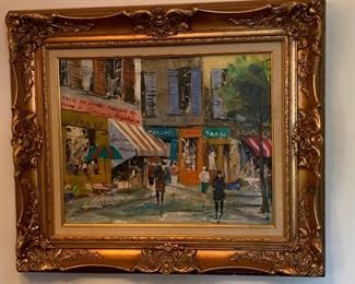  Listed Art Oils, Lithographs & More  (Much More Not Shown)