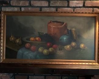  Listed Art Oils, Lithographs & More  (Much More Not Shown)