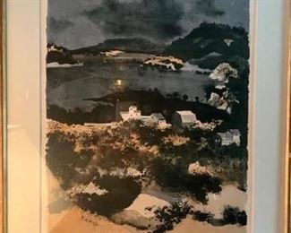  Listed Art Oils, Lithographs & More  (Much More Not Shown)