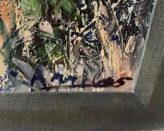  Listed Art Oils, Lithographs & More  (Much More Not Shown)