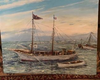  Listed Art Oils, Lithographs & More  (Much More Not Shown)