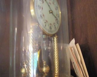 Antique Harrods Kunde Jahresuhr und 400 Day Clock