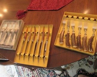 Vintage Sheffield England Crown Crest Fork Set and so Much More