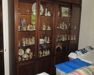 Entertainment Wall Unite Display Cabinets