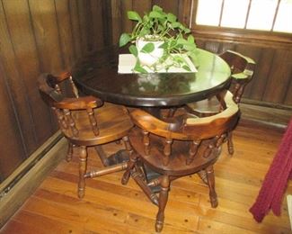 Bennington Pine Game Table