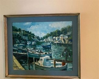 Ramon Ortega oil painting