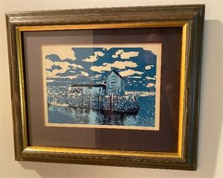 Woodcut by Shafer