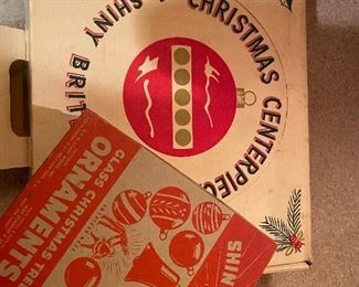 Vintage Christmas ornaments