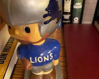 Vintage Lions bobble head