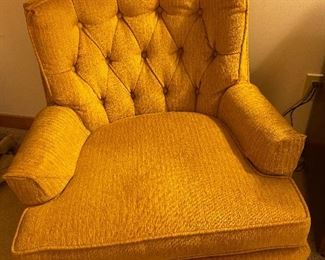 Mid Century pair of chairs by Disque