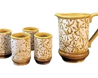 5. Inarco GoldWhite Beverage 5pc Set