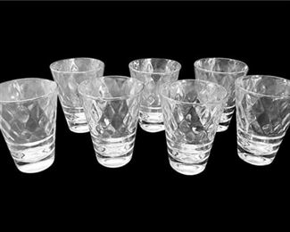 6. 7pc 3.5 Whisky glass set
