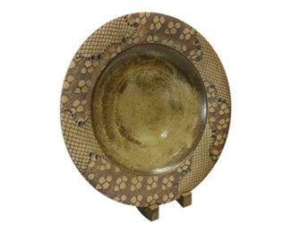 34. Don McWhorter 1966 1986 Pottery Plate