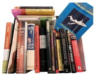 42. Assorted Lot of Books PBHB includes Aviation Safety