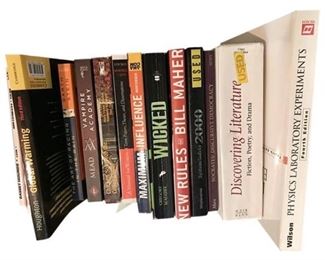 41. Assorted Lot of Books PBHB includes Discovering Literature