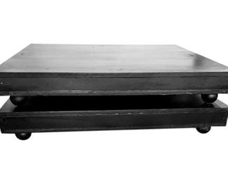 111. Black Wood Multiuse Platform