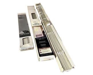 116. 3 Various Size Window Blinds Lot
