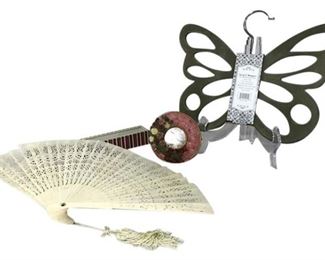 122. Butterfly Scarf Hangers More Lot