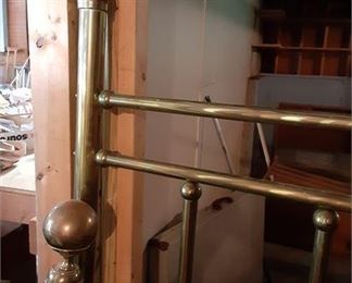 135. VTG Brass Bed full size