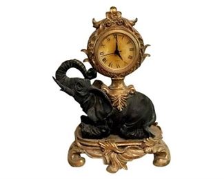 143. Ornate Elephant Clock