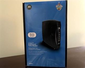 161. Motorola Surfboard Cable Modem