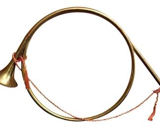 176. Brass Decorative Horn
