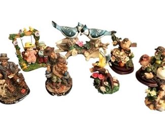 175. Assorted 8 pc Lot 4 Figurines