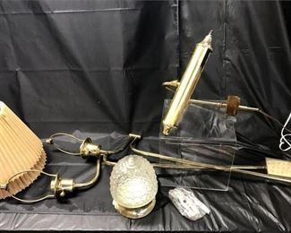 180. 4 pc. Lot Extension Arm Wall Lights Headboard Lamp