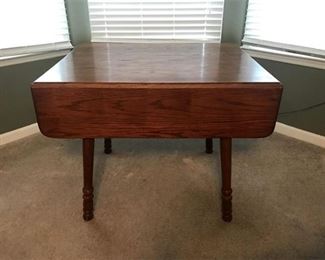 188. Oak Drop Leaf Table