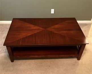 191. Cherry Mahogany Coffee Table