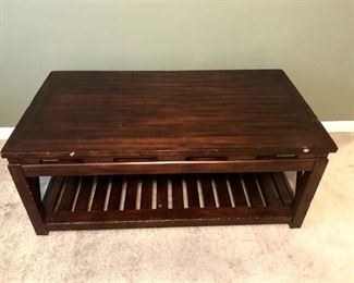 192. Dark Oak Coffee Table