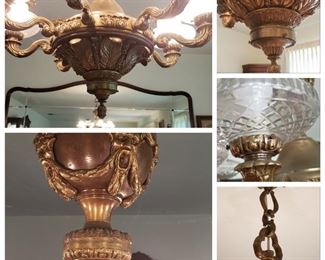 Details of chandelier