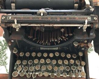 2 Underwood Typewriters 
