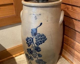 A.K. Ballard 6 gallon crock