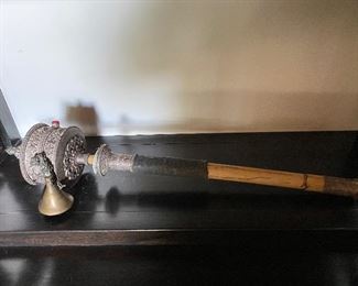 Tibetan prayer wheel