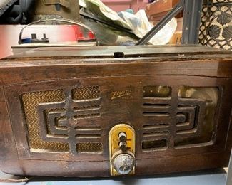 Antique Zenith radio