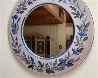 Small wall mirror