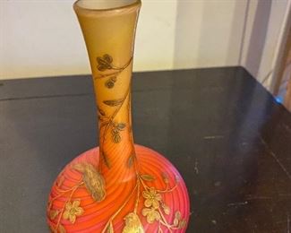 Antique blown vase