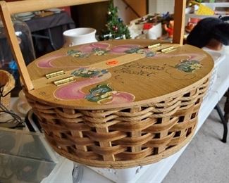 custom basket "Linda's Basket" $6