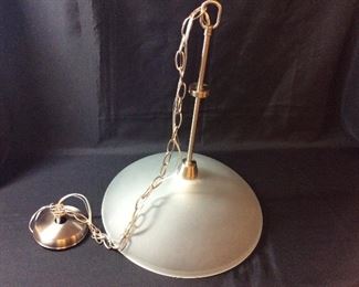 Brushed Nickel Pendant Chandelier  