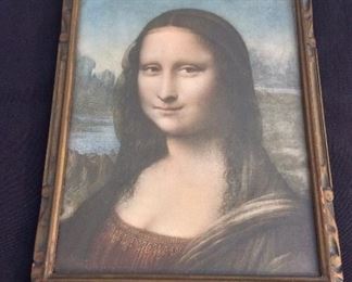Mona Lisa, 8" x 10".