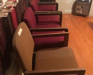 have 2 different sets of mid century chairs-