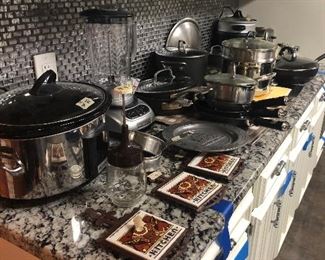 SOLD CROCK AND SOME POTS have some