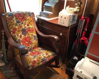 Empire rocker, scales, NCR, low chest, mirror, motor, blowers